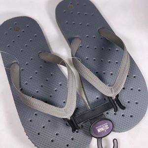 Grey men’s sandals
